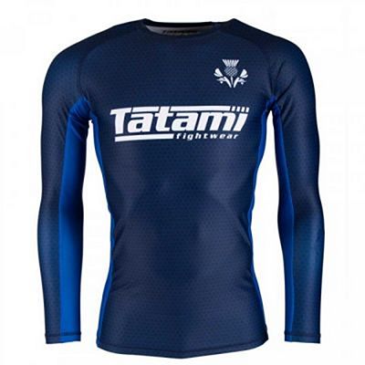 Tatami Six Nations Rash Guard Scotland Blue