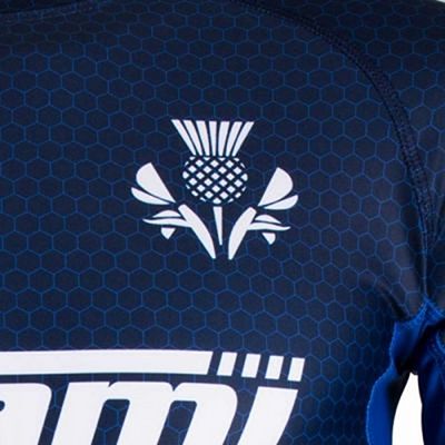 Tatami Six Nations Rash Guard Scotland Blue