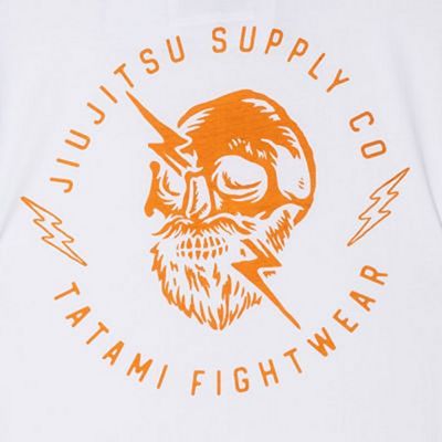 Tatami Skull Shock Organic T-Shirt Vit