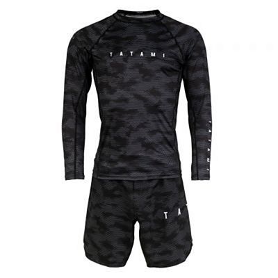 Tatami Standard Edition Black Digital Camo Grapple Fit Shorts Black-Camo