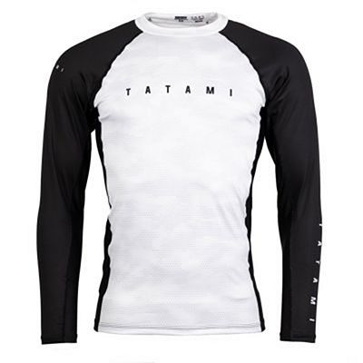 Tatami Standard Edition White Digital Camo LS Rash Guard Vit-Camo