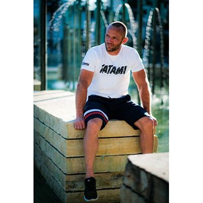 Tatami Static T-shirt Blanco-Negro