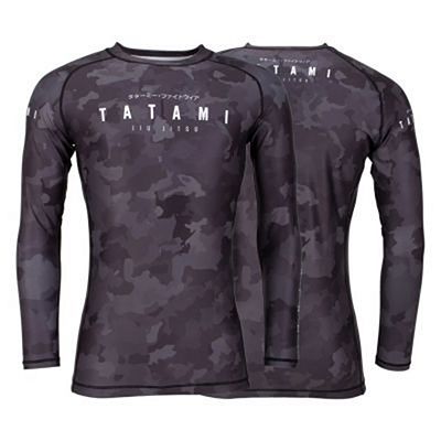 Tatami Stealth LS Rashguard Black-Grey