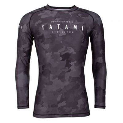 Tatami Stealth LS Rashguard Svart-Grå