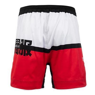 Tatami Super Grappling Shorts Branco-Vermelho