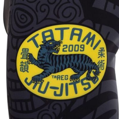 Tatami Takedown Tiger Grappling Spats Black