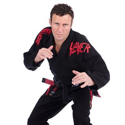 Tatami X Slayer Battle Jiu Jitsu Gi Negro-Rojo