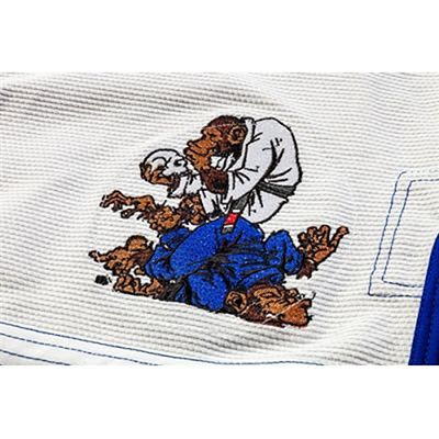 Tatami Kids Thinker Monkey Jiu Jitsu Gi White
