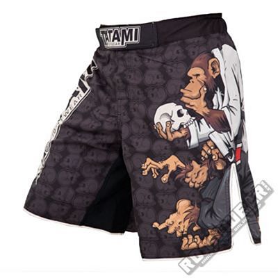 Tatami Shorts Thinker Monkey Fekete