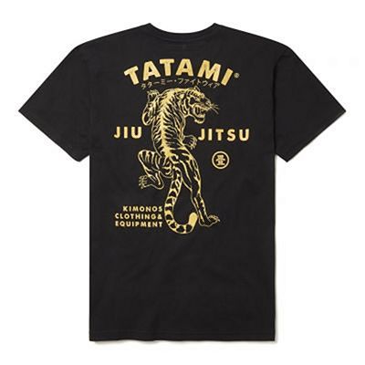 Tatami Tiger Style T-Shirt Svart