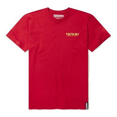 Tatami Tiger Style T-Shirt Red