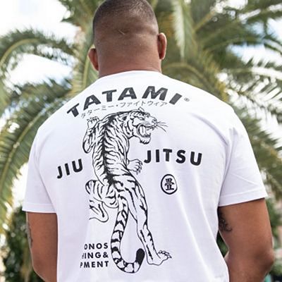 Tatami Tiger Style T-shirt Blanco