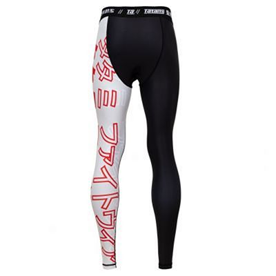 Tatami Uncover Grappling Spats Preto-Branco