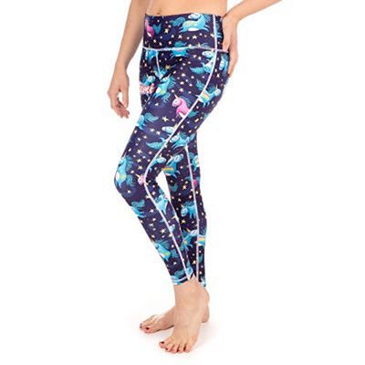 Tatami Unicorn & Stars Leggings Dunkelblau