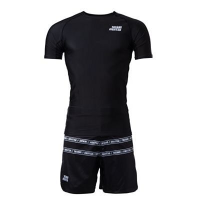 Tatami Vengeance Short Sleeve Rash Guard Fekete
