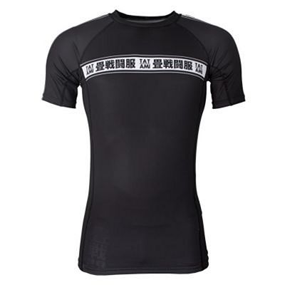 Tatami Worldwide Jiu Jitsu SS Rashguard Black
