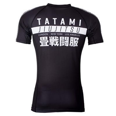 Tatami Worldwide Jiu Jitsu SS Rashguard Noir