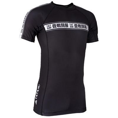 Tatami Worldwide Jiu Jitsu SS Rashguard Black