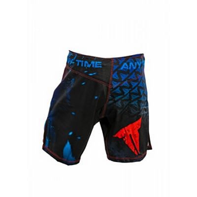 Throwdown Arctic Fightshorts Azul-Rojo