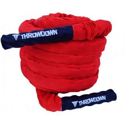 Throwdown Battle Rope Anaconda 10m X 3,8cm 9kg Vermelho