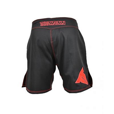 Throwdown Competition MMA Shorts 2.0 Nero-Rosso