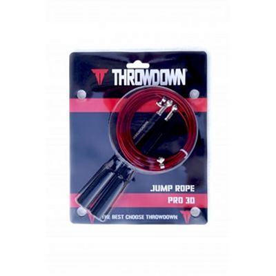 Throwdown Jump Rope Pro 3D Vermelho