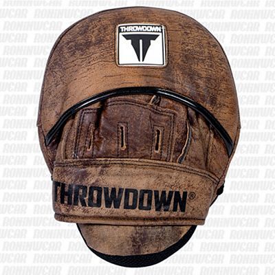 Throwdown Vintage Perfect Punch Mitts 2.0 Braun