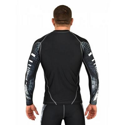 Throwdown Warrior Rashguard Black