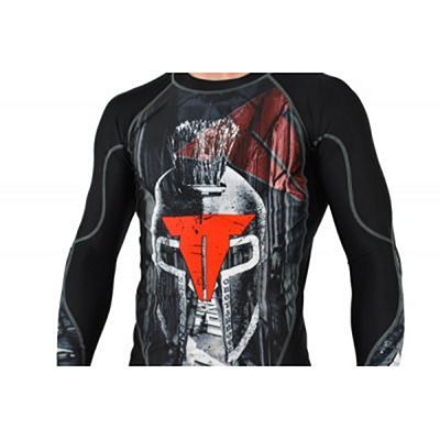 Throwdown Warrior Rashguard Black