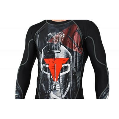 Throwdown Warrior Rashguard Noir