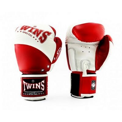 Twins Special BGVL 10 Boxing Gloves Fehèr-Piros