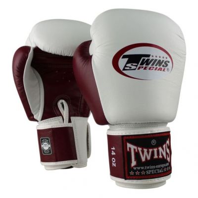 Twins Special BGVL 3 Boxing Glove Fehèr-Piros