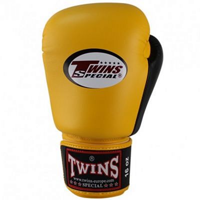 Twins Special BGVL 3 Boxing Gloves Gelb-Schwarz