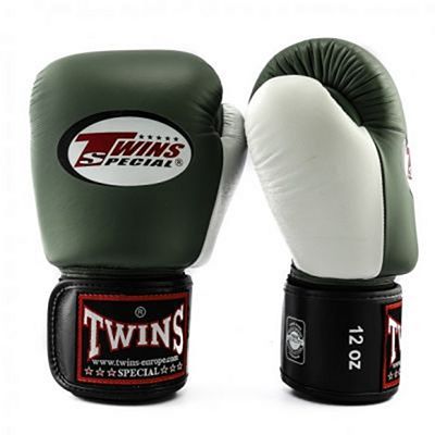 Twins Special BGVL 4 Boxing Gloves Negro-Verde