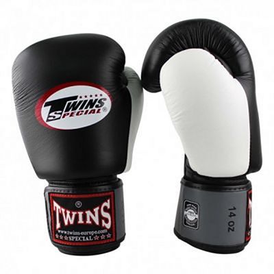 Twins Special BGVL 4 Boxing Gloves Preto-Cinza-Branco