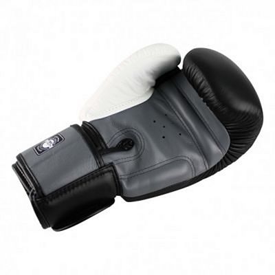 Twins Special BGVL 4 Boxing Gloves Negro-Gris-Blanco