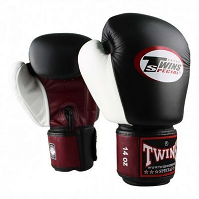 Twins Special BGVL 4 Boxing Gloves Rot-Schwarz-Weiß