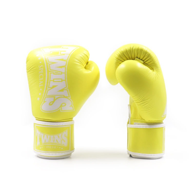 Twins Special BGVL 4 Pastel Boxing Gloves Lemon Yellow
