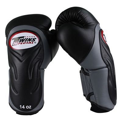 Twins Special BGVL 6 Boxing Gloves Schwarz-Grau