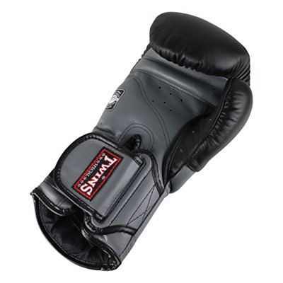 Twins Special BGVL 6 Boxing Gloves Schwarz-Grau