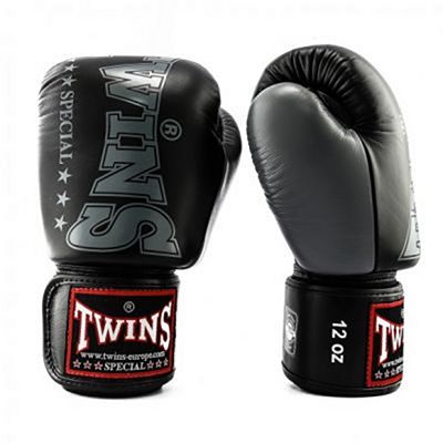 Twins Special BGVL 8 Boxing Gloves Fekete-Ezüst