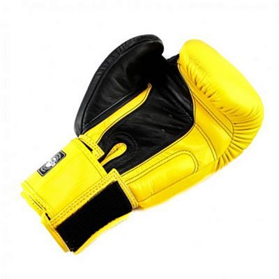 Twins Special BGVL 9 Boxing Gloves Negro-Amarillo