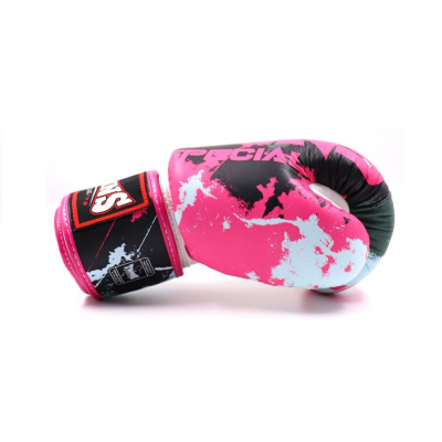 Twins Special Sunrise Boxing Glove Ròzsaszìn-Ègszìnkèk