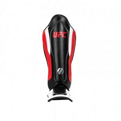 UFC Training Shinguards Preto-Vermelho