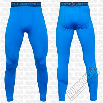 Under Armour HeatGear Armour Compression Leggings Blue