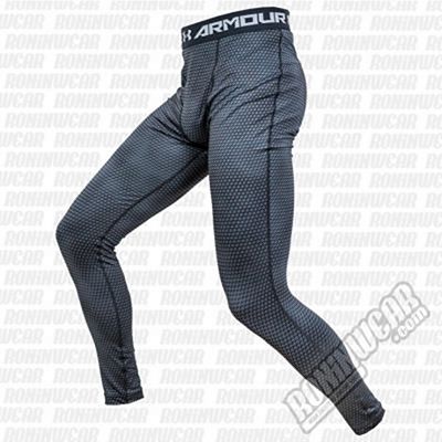 Under Armour HeatGear Armour Printed Compression Leggings Svart