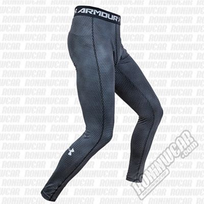 Under Armour HeatGear Armour Printed Compression Leggings Svart