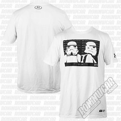 Under Armour Mens Star Wars UA Trooper T-Shirt Branco