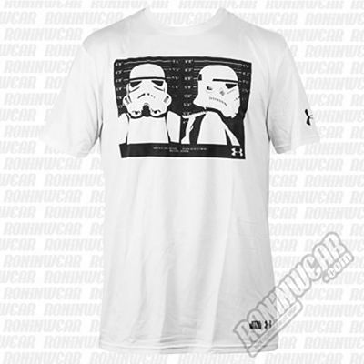 Under Armour Mens Star Wars UA Trooper T-Shirt Branco