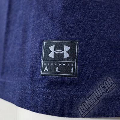 Under Armour Muhammad Ali Cassius Make History T-Shirt Navy Blue